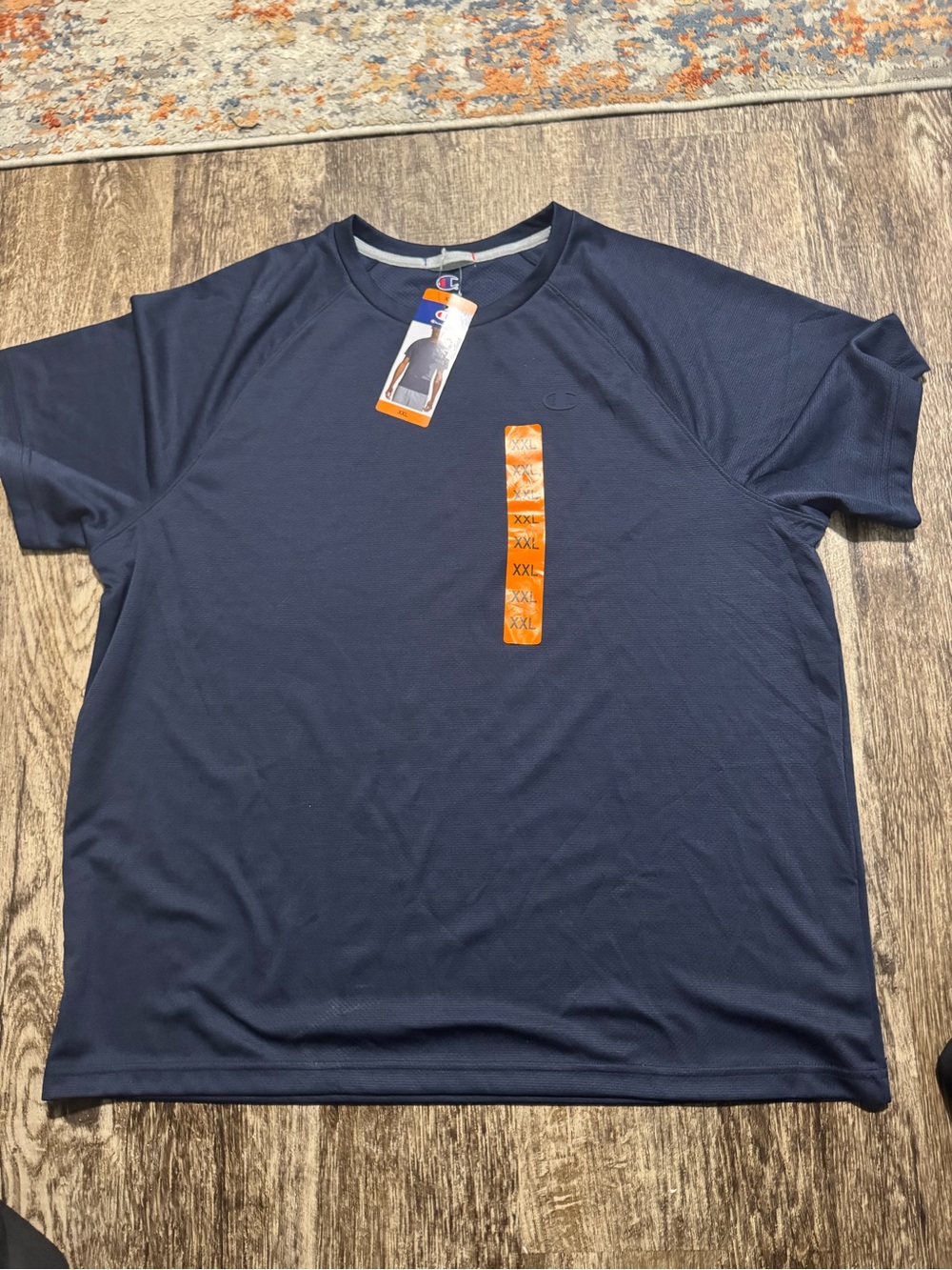 Champion Men’s Navy Short Sleeve Performance Tee